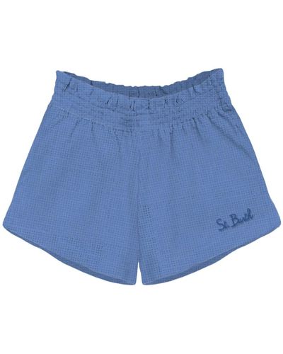Saint Barth Short Shorts - Blue