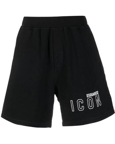 DSquared² Casual Shorts - Black