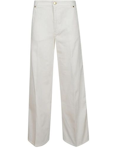 PT Torino Wide trousers - Weiß