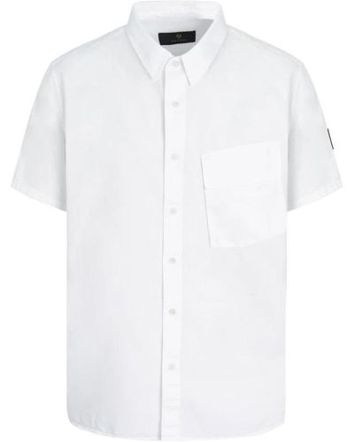 Belstaff Short Sleeve Shirts - White