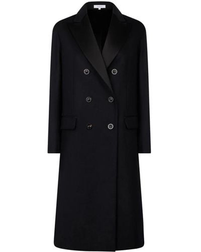 Boglioli Clico cappotto tuxedo in lana nera - Nero