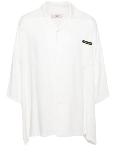 Martine Rose Short Sleeve Shirts - White
