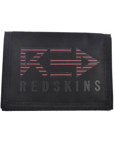 Redskins Schwarzes portemonnaie mit kartenfach