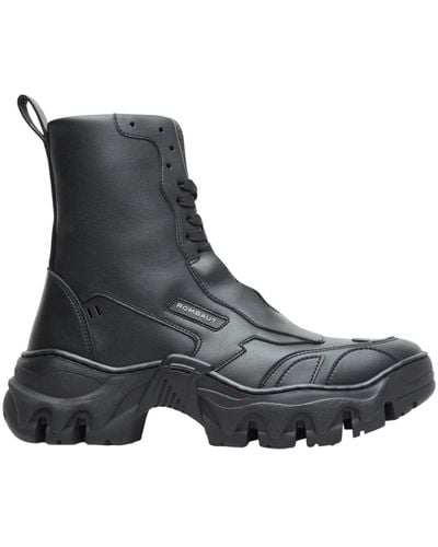 Rombaut Shoes > boots > lace-up boots - Noir