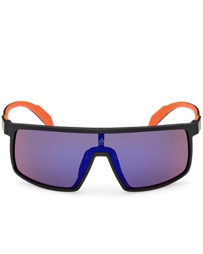 adidas Sportliche sonnenbrille für männer und frauen - Blau