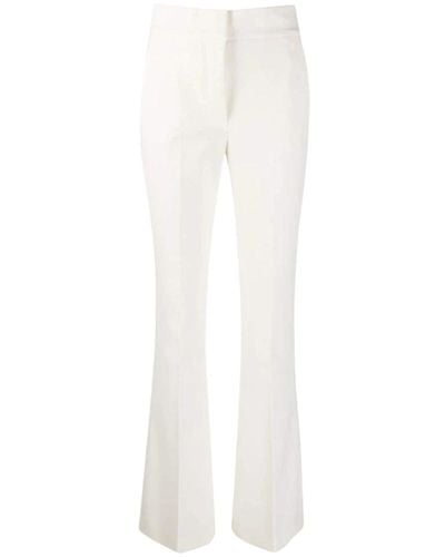 Genny Wide trousers - Blanco