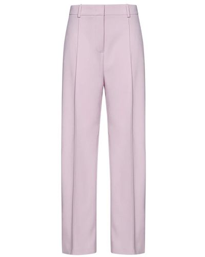 Pinko Pantalones rosa ss 24 para mujer - Morado