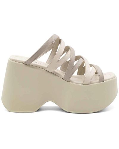 Vic Matié Shoes > heels > wedges - Blanc
