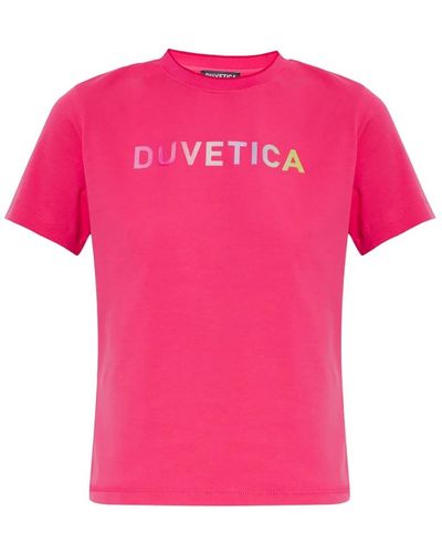 Duvetica 'Curon' T-Shirt - Pink