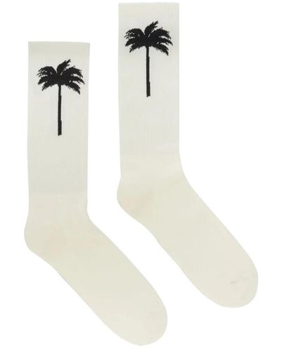 Palm Angels Socks - White