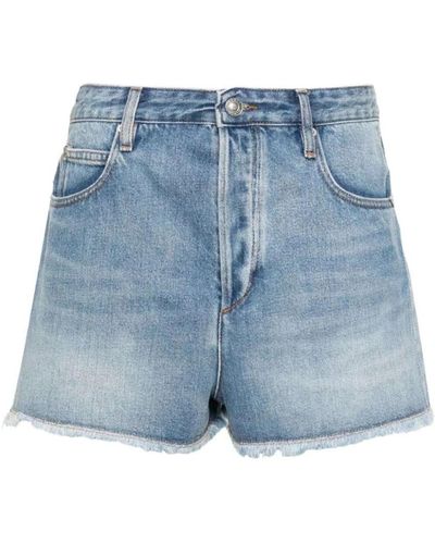 Isabel Marant Denim Shorts - Blue