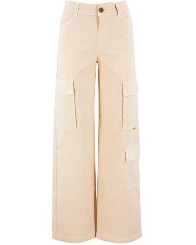Parajumpers Wide trousers - Neutro
