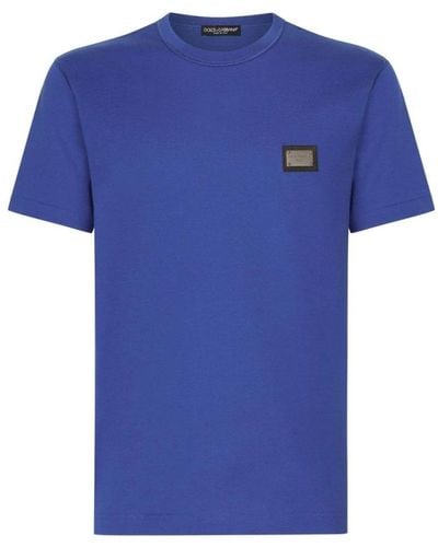 Dolce & Gabbana T-Shirts - Blue