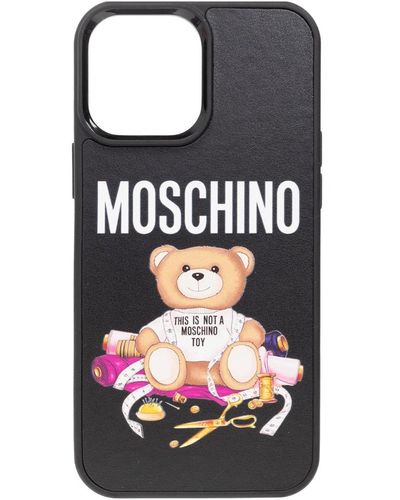 Moschino Iphone 13 pro max hülle - Schwarz