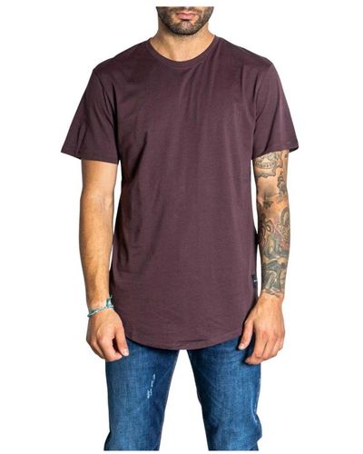 Only & Sons T-Shirts - Purple