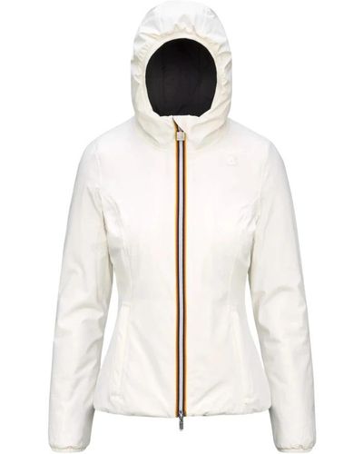 K-Way Winter Jackets - White