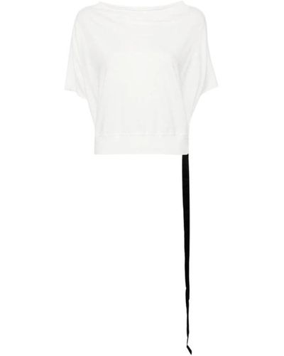 Rick Owens Casual t-shirt rn11 - Weiß