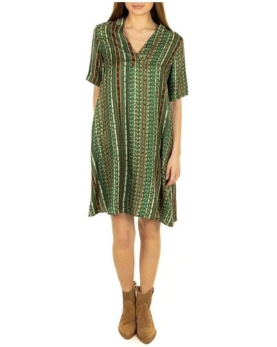 Momoní Short Dresses - Green