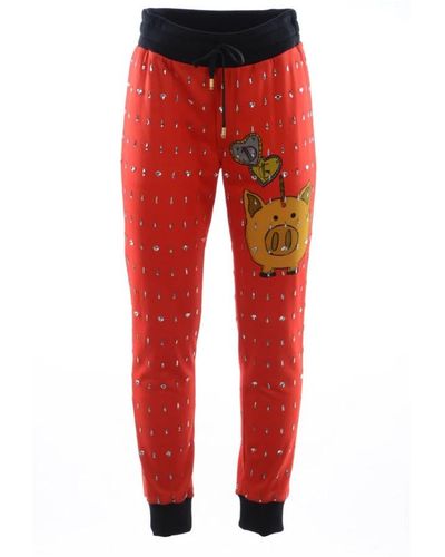 Dolce & Gabbana Sweatpants - Red