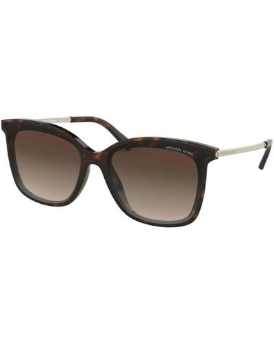Michael Kors Mk2079u Zermatt Square Sunglasses - Brown