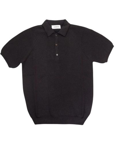 Laneus Polo Shirts - Black