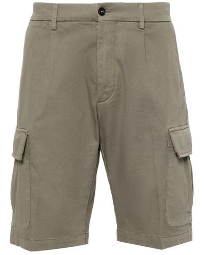 Corneliani Cargo shorts aus baumwollmischung - Grau