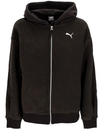 PUMA Winterisierte full-zip hoodie - Schwarz