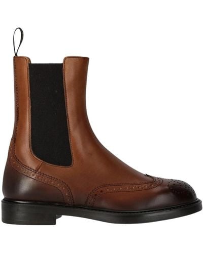 Doucal's Shoes > boots > chelsea boots - Marron