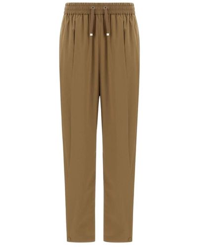 Herno Trousers > cropped trousers - Neutre