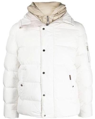 Moorer Winter Jackets - White