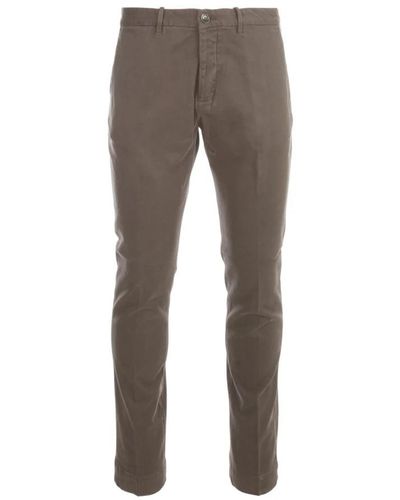 Nine:inthe:morning Slim-Fit Trousers - Grey