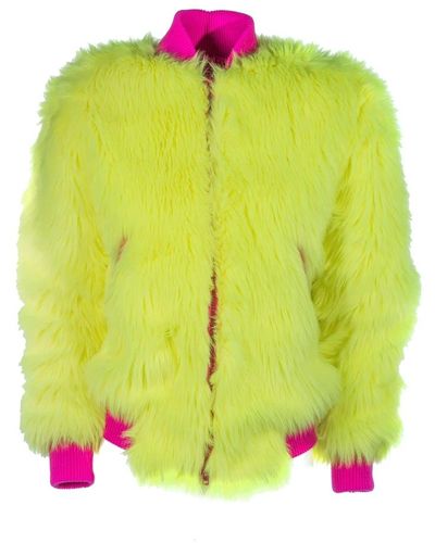 Alberta Ferretti Faux fur & shearling jackets - Grün
