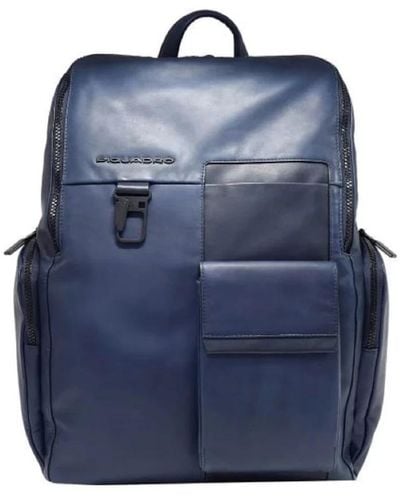 Piquadro Uni bags bucket bag backpack ss23 - Blau