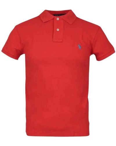 Ralph Lauren Polo Shirts - Red
