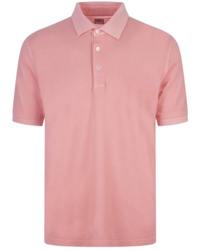 Fedeli Polo Shirts - Pink