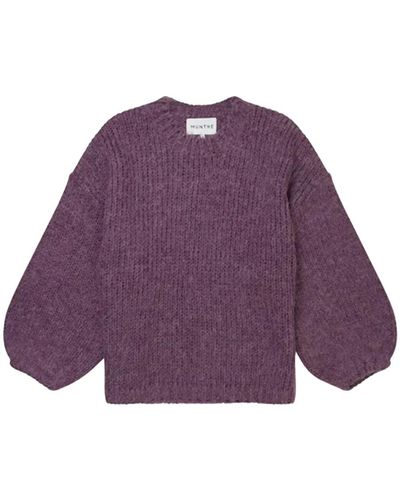 Munthe Sweatshirts - Purple
