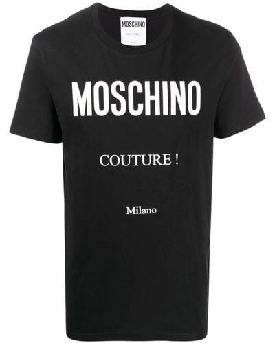 Moschino T-shirt e polo nere - Nero