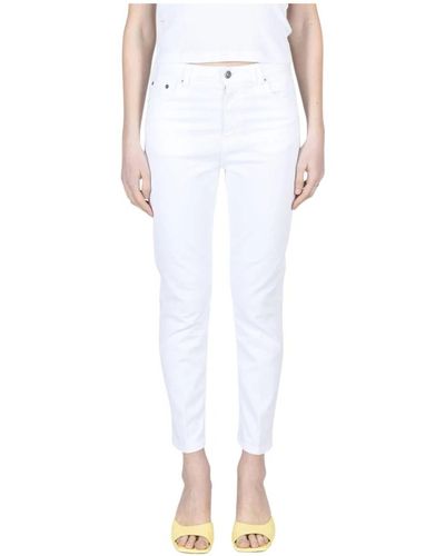 Dondup Jeans skinny para mujeres - Blanco