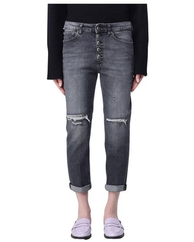 Dondup Koons cropped jeans es - Azul
