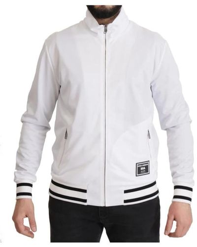 Dolce & Gabbana Jackets > light jackets - Blanc