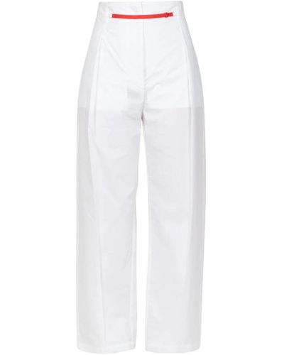 Tela Pantaloni cargo neri - Bianco