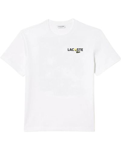 Lacoste T-Shirts - White