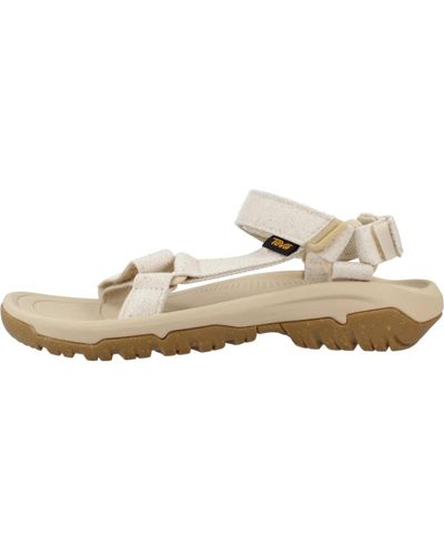 Teva Moderne flache sandalen für den sommer - Natur