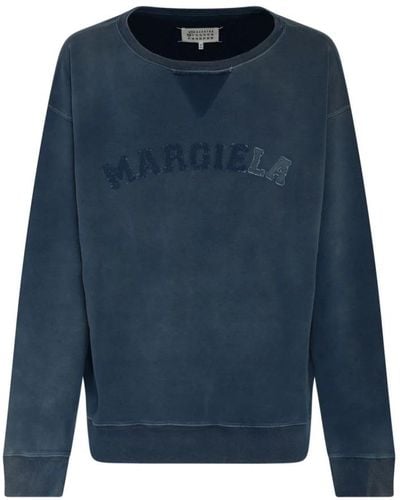 Maison Margiela Sweatshirts - Blue