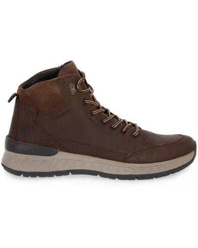 Lumberjack Lace-Up Boots - Brown