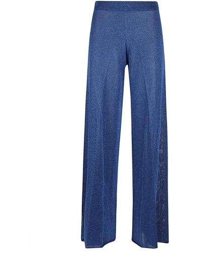 Circus Hotel Wide trousers - Azul