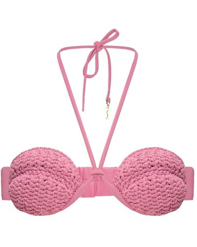 The Mannei 'Rio' Bikini-Oberteil - Pink