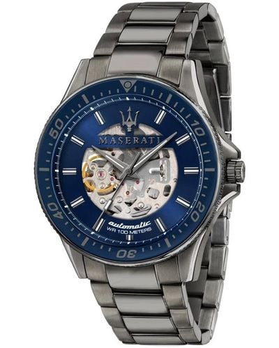 Maserati Uhr r8823140001 an - Blau
