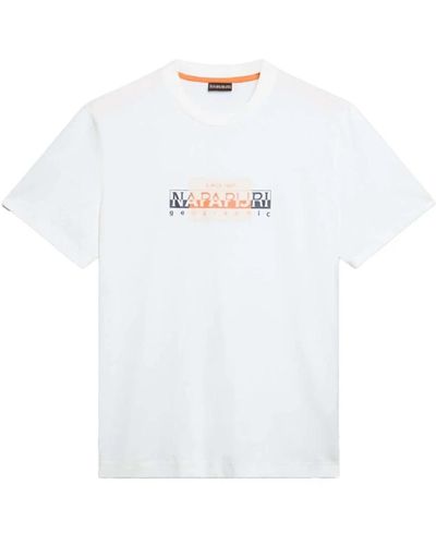 Napapijri T-shirts - Weiß