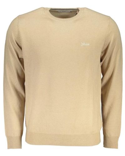 Guess Round-neck knitwear - Natur